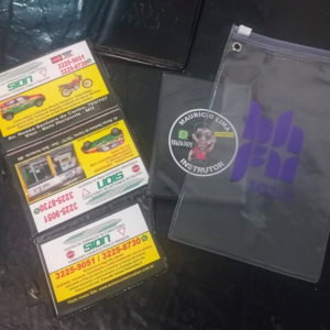 Porta documentos veículos
