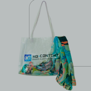 Sacola em PVC cristal